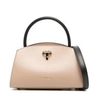Túi Xách Nữ Furla Mini Genesi Brown Tote Bag