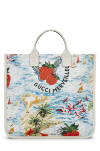 Túi Xách Nữ Gucci Strawberry Tote