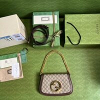 Túi Xách Nữ Hàng Hiệu Gucci Blondie Siêu Cấp họa Tiết Ophidia 28x16x4cm