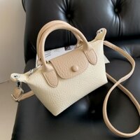 Túi xách nữ Hến Beige Elegance da Togo size 21 Bag