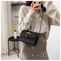 Túi xách nữ HM họa tiết nhỏ. Túi đeo chéo thời trang mới túi đeo vai đa năng và phong cách