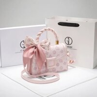 Túi xách nữ Ice Berry Powder Cao cấp Niche Túi xách nổi phổ biến Túi vuông nhỏ
