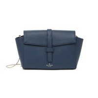 Túi Xách Nữ Kate Spade New York Riverside Street Emmie Embossed Leather Crossbody Bag Petrol Blue