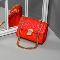 TÚI XÁCH NỮ KHOÁ SÒ, DÂY XÍCH ĐEO CHÉO HÀNG QUẢNG CHÂU CAO CẤP