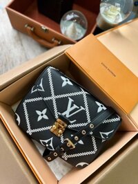 Túi Xách Nữ Louis Vuitton Metis Màu Đen Siêu Cấp 25cm