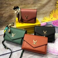 Túi xách nữ Lv kèm khăn lụa (full box)  TTT2