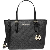 Túi Xách Nữ Michael Kors Carry All Jet Set Travel Womens Tote Black Bag