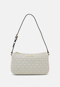 Túi Xách Nữ Michael Kors Jet Set Vanilla Natural Medium Pouchette Bag Purse