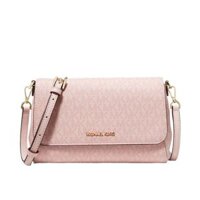 Túi Xách Nữ Michael Kors Medium Logo Convertible Crossbody Bag Pink