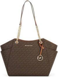 Túi Xách Nữ Michael Kors Signature Jet Set Travel Brown Bag