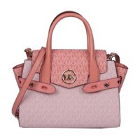 Túi Xách Nữ Michael Kors Medium Signature Carmen 35S2GNMS8V In Sherbert Multi Màu Hồng Cam