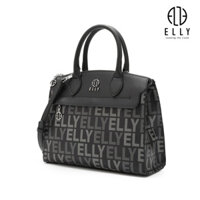 Túi xách nữ Monogram Canvas ELLY  EL207 - ĐEN