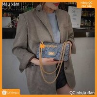 Túi xách nữ nhựa đan hàng Quãng Châu CAO CẤP size nhỏ
