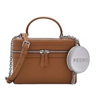 Túi Xách Nữ Pedro Ari Boxy Shoulder Bag – Camel PW2-76390057-2 Màu Nâu