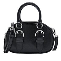 Túi Xách Nữ Pedro Mini Buckle Handbag Black PW2-55060020 Màu Đen
