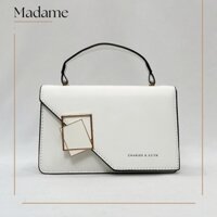 Túi xách nữ phối xích thời trang cao cấp Quảng Châu Da PU theo trend giá rẻ đi làm đi chơi - Charles