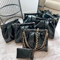 Túi xách nữ, set túi c..n..k hobo tote size 30 da mềm tặng ví hàng xuất xịn 1449# - Zeni.store