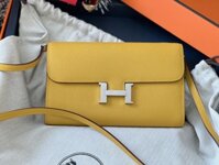 Túi Xách Nữ Siêu Cấp Hermes Woc Màu Vàng 20cm