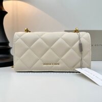 túi xách nữ size 20 cm siêu xinh CK6-10680924 màu trắng kem