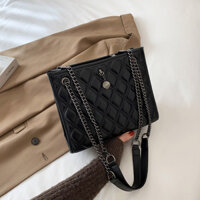 Túi xách nữ thời trang, túi đeo chéo mới, túi tote nhỏ kiểu Chanel, túi đeo vai