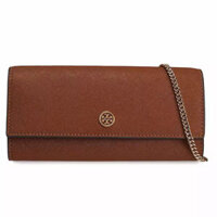 Túi xách Nữ Tory Burch Emerson Chain Wallet Brown