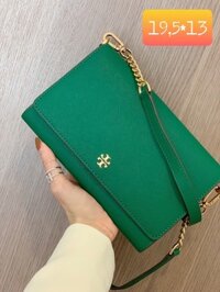 Túi Xách Nữ Tory Burch Mini Size Green Leather