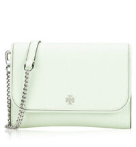 Túi xách Nữ Tory Burch New Emerson Chain Wallet Meadow Mist
