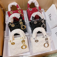 Túi xách nữ trám hộp vuông da bóng/ da lì sang chảnh, cao cấp đi chơi thời trang ( hình thật ở cuối )