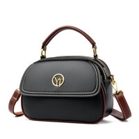 Túi xách nữ, túi đeo chéo da gạo 3 ngăn có tay xách K345