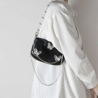 Túi xách nữ túi đeo vao cao cấp màu đen xinh xắn dễ phối đồ mã t799