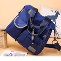 Túi xách nữ túi du lịch 10 ngăn siêu bền size 35cm rộng để đồ thoải mái có dây đeo chéo tiện lợi túi vải đeo chéo TX41