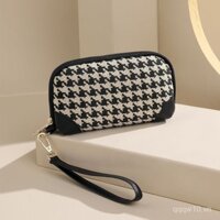 Túi xách nữ, túi đựng chìa khóa, túi mới có sức chứa lớn, có thể đựng điện thoại, vải canvas, ví dài thời trang, ví tiền xu giá trị cao