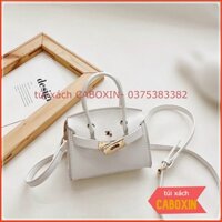 túi xách nữ, túi h.m mini, túi cầm tay, đeo chéo xinh