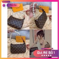 Túi Xách Nữ - Túi Kẹp Nách Dây Ngọc Sang Chảnh Họa Tiết Xiêu Xinh - TX57