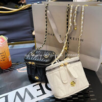 Túi xách nữ Túi mini trống trần lá kim