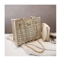 Túi Xách Nữ TX15 Màu Sắc Trắng/Đỏ Trending Kiểu Dáng Hiện Đại