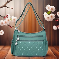 Túi xách nữ vải dù đeo chéo nhiều ngăn chống thấm nhập khẩu