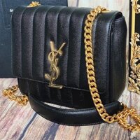 Túi xách nữ Yves Saint Laurent YSL  black leather
