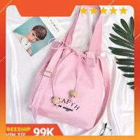 Túi Xách Nữ💓FREESHIP💓 Túi Vải Hàn Quốc  Đa Năng Thời Trang Giản Dị Túi Tote Vải Bố Đựng Đồ Canvas DT26