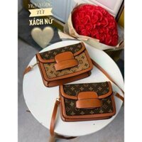 _Túi xách nữ[Túi LV đeo chéo,đeo vai màu nâu pha cao cấp❤️]