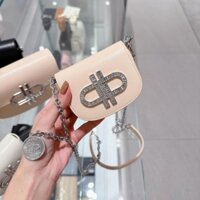 Túi xách pedro mẫu mới cao cấp,thiết kế đeo vai cá tính kèm dây đeo chéo.Túi P size 18 đính đá.