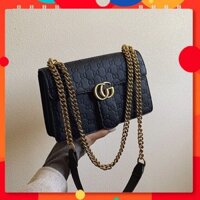 Túi Xách Quai Xích,Túi GG Vân Nổi