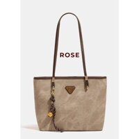 Túi xách ROSE Chio2nd big size chất da thời trang công sở kèm charm