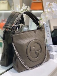 Túi Xách Siêu Cấp Gucci Họa Tiết Logo Hãng Thêu Nổi 24cm