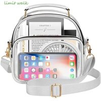 Túi xách son môi LIMIT WALK Túi đeo chéo trong suốt dành cho nữ