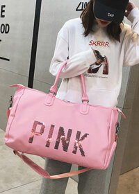 Túi xách tập gym du lịch Pink  - hồng