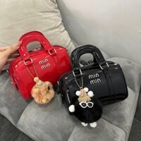 Túi xách tay cho nữ MinMin size 18cm kèm MÓC KHÓA , Túi trống mini đeo chéo đeo vai thời trang Hàn Quốc - HN350