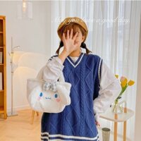 TÚI XÁCH TAY GẤU BÔNG KUROMI XINH XẮN MỀM MẠI CHO BẠN NỮ,TÚI XÁCH KAWAII SANRIO LOLITA NHẬT BẢN DỄ THƯƠNG - DMASTORE