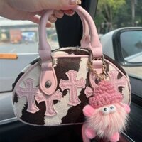 Túi Xách Tay Nhỏ Lông Ngựa úi Thời Trang Túi Nhỏ Đeo Chéo Xuân Thu Dễ Phối Đơn Giản Cho Nữ Sành Điệu