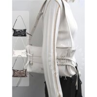 Túi xách tay vai đeo một bên vai buộc dây xếp ly hàng hiệu Hàn Quốc Túi Xách Nữ Túi Xách Tay matinkim